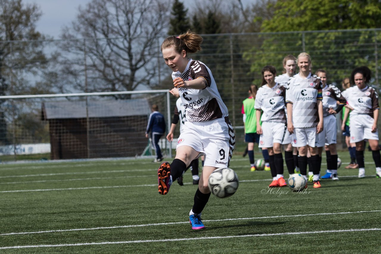 Bild 104 - B-Juniorinnen Ellerau - St. Pauli : Ergebnis: 1:1